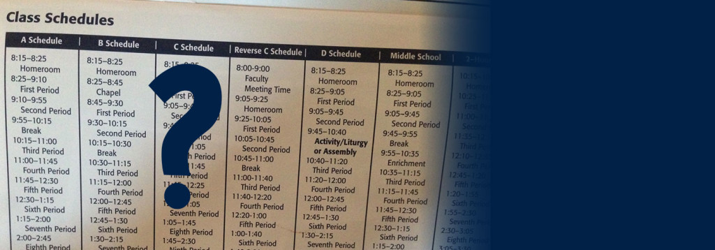 What is the Reverse C Schedule?