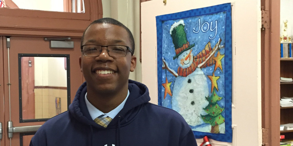 Student of the Issue: Zamir Shelton ’18