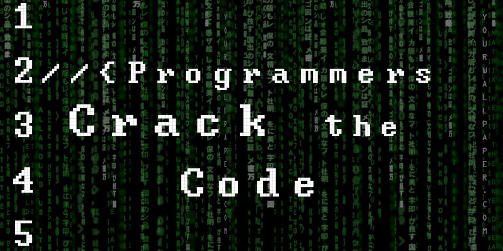 Programmers crack the code