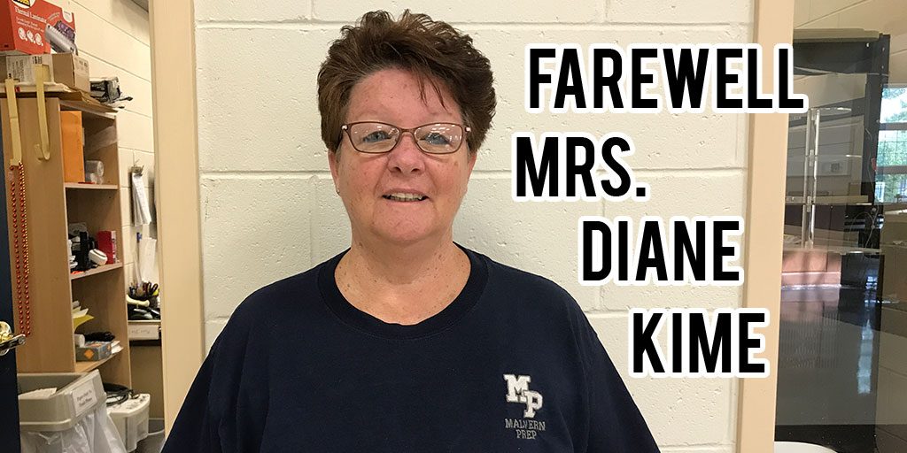 Farewell: Mrs. Diane Kime