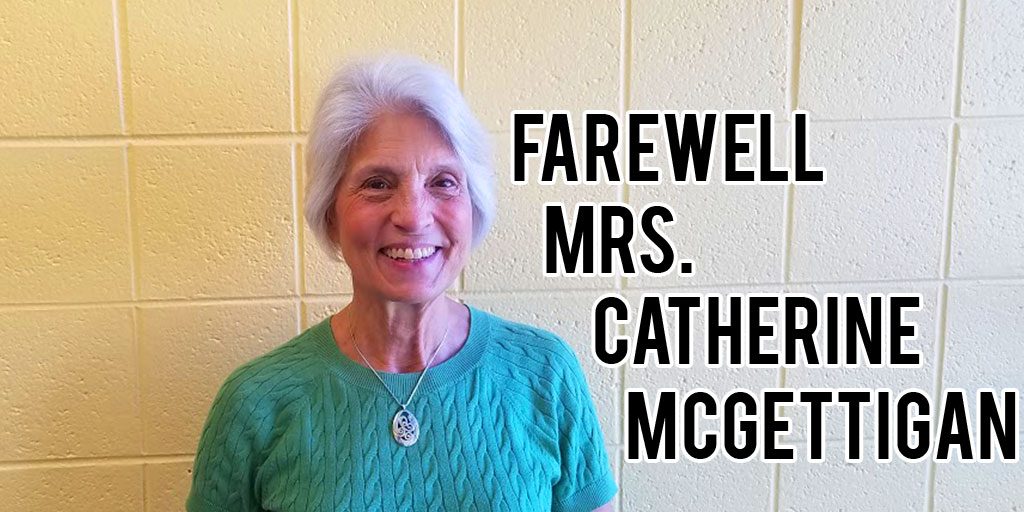 School Nurse Mrs. Catherine McGettigan moves to part-time