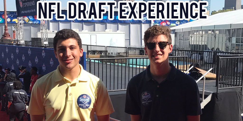Our time at the NFL Draft