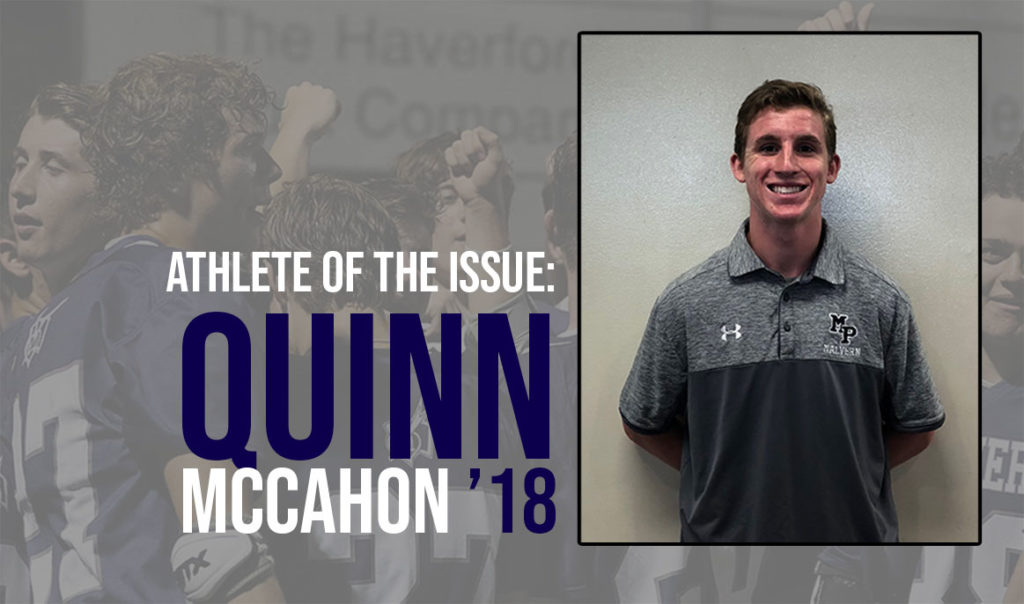 Athlete of the Issue: Quinn McCahon ’18