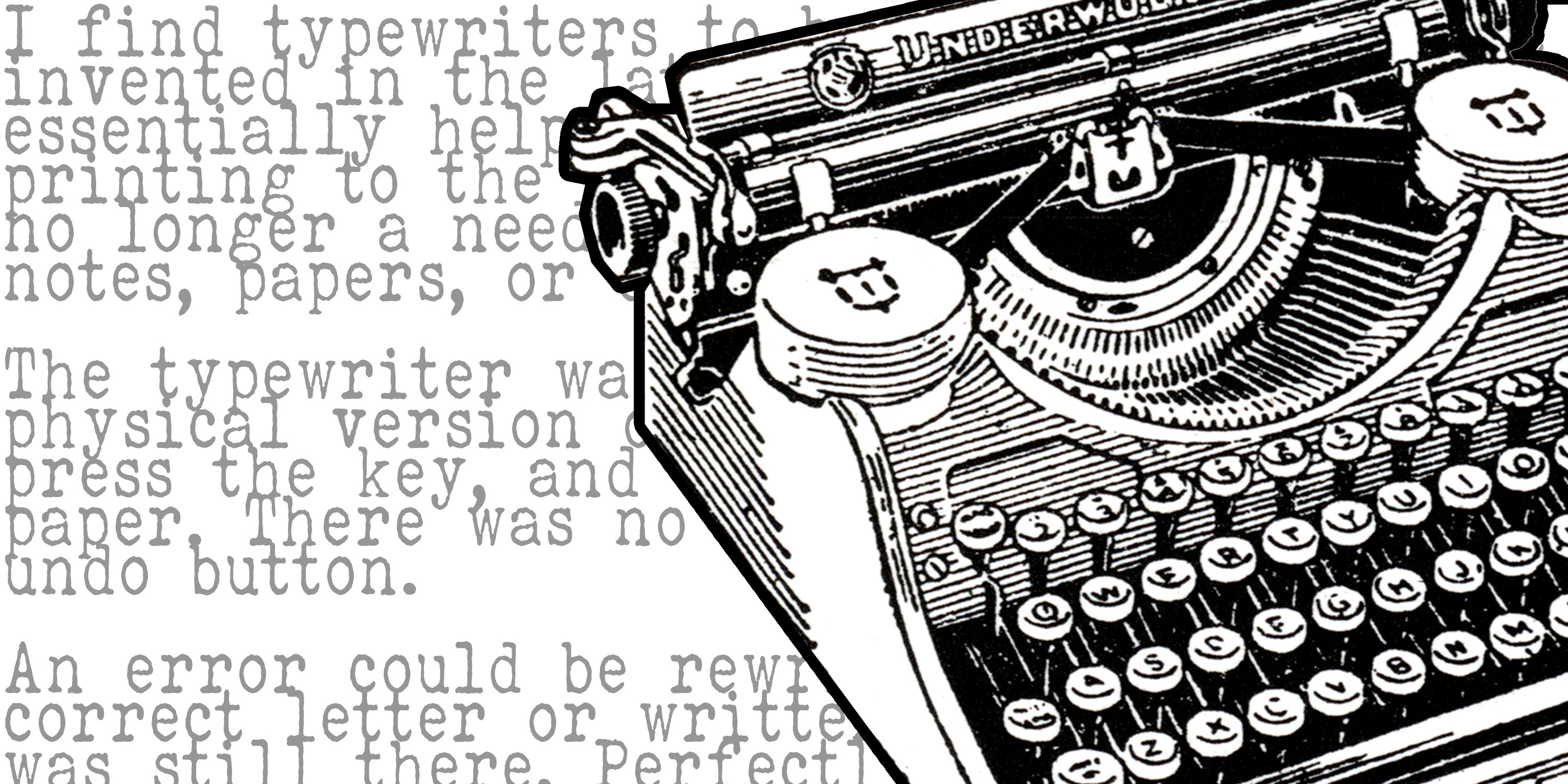 Why the Office Needs a Typewriter Revolution