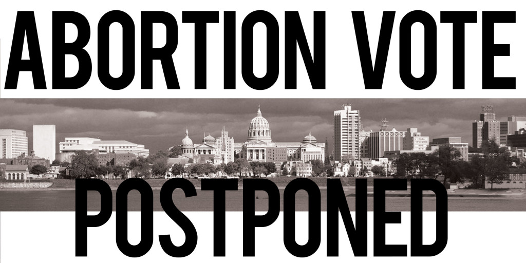 PA House vote on abortion postponed
