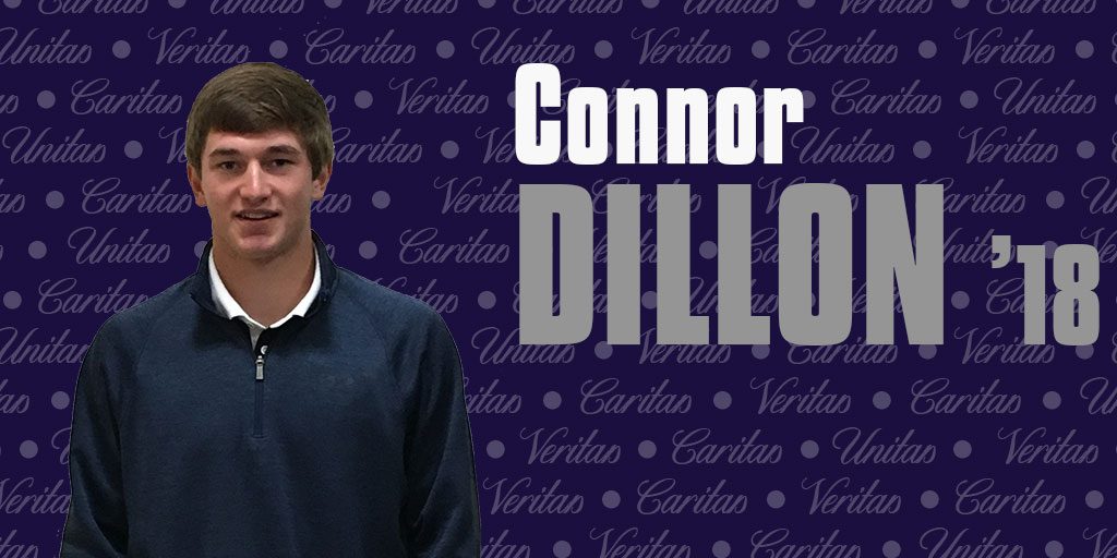 Athlete and scholar Connor Dillon ’18 feels the brotherhood