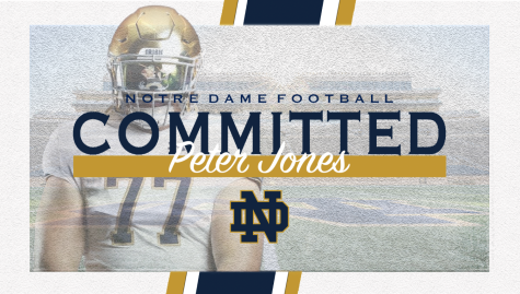 Peter Jones 24 Football Commits to University of Notre Dame