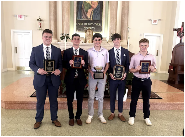 The Mullray Family Scholarship 
- Adam Ferguson ’27 ////
The Thomas F. Swift '78 Award
 - Matt Brown ’27////
The Basil B. Sullivan '51 Scholarship 
- Blaise Pellegrini ’27/////
The Class of '71 Award
- Pierce Nevins ’27/////
The Joseph L. Kuharich Award 
- John Kealey ’27